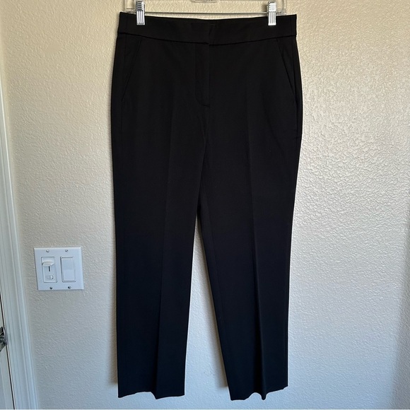 NWT J.Crew Preppy Classic slim cropped pant in four-season stretch Black Size 8P - Picture 3 of 12